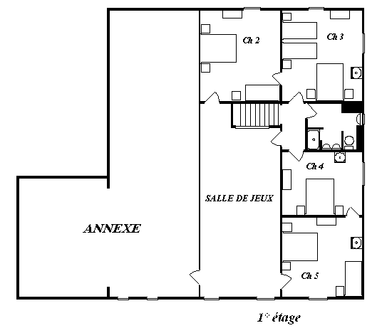 plan de l'étage
